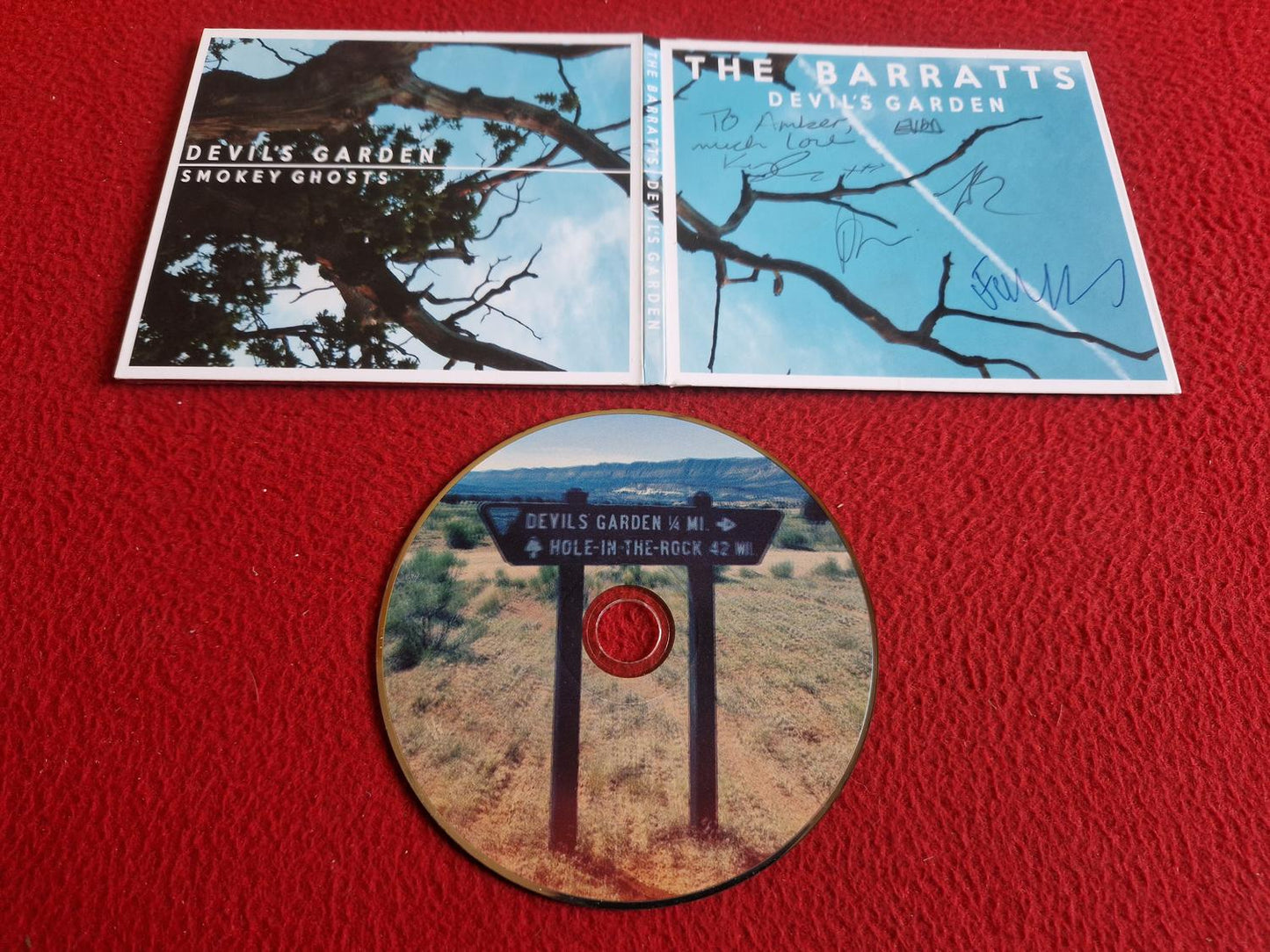 THE BARRATTS DEVIL'S GARDEN CD