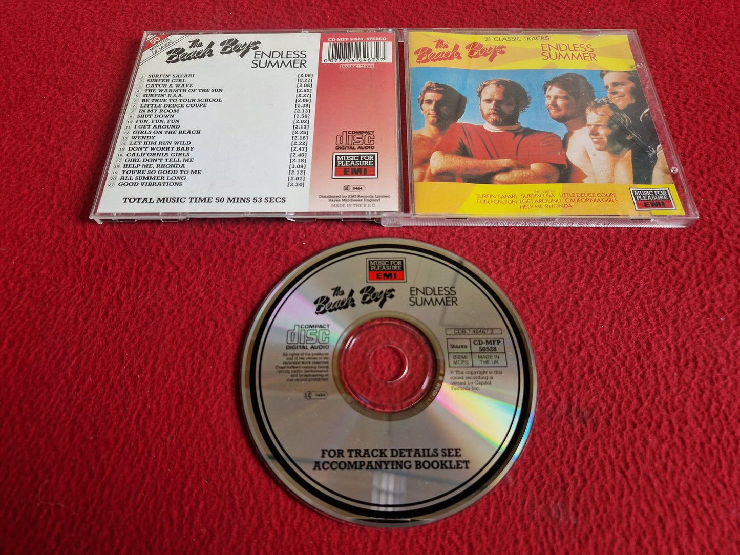 THE BEACH BOYS ENDLESS SUMMER CD
