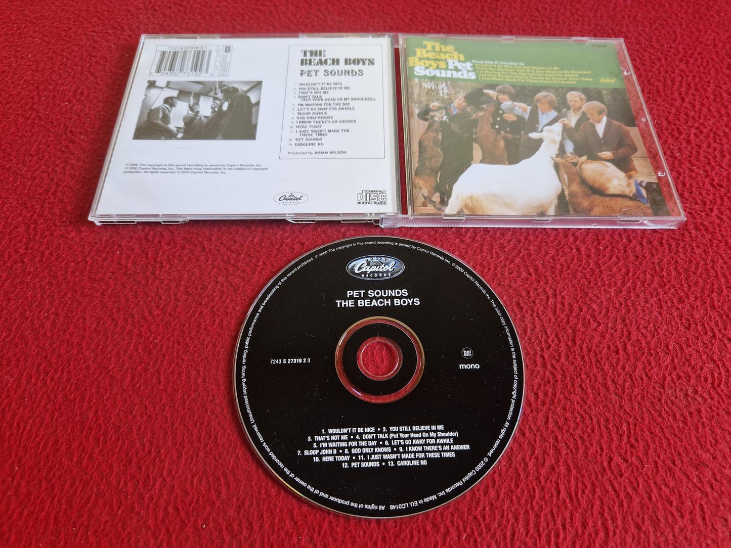 THE BEACH BOYS PET SOUNDS CD