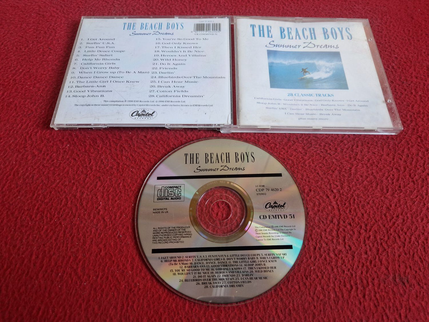 THE BEACH BOYS SUMMER DREAMS CD