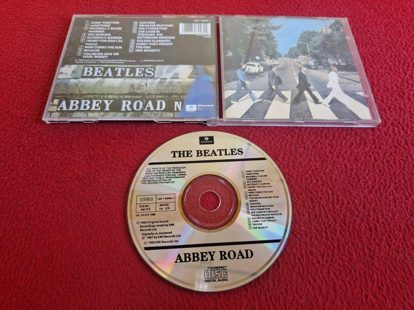 THE BEATLES ABBEY ROAD CD