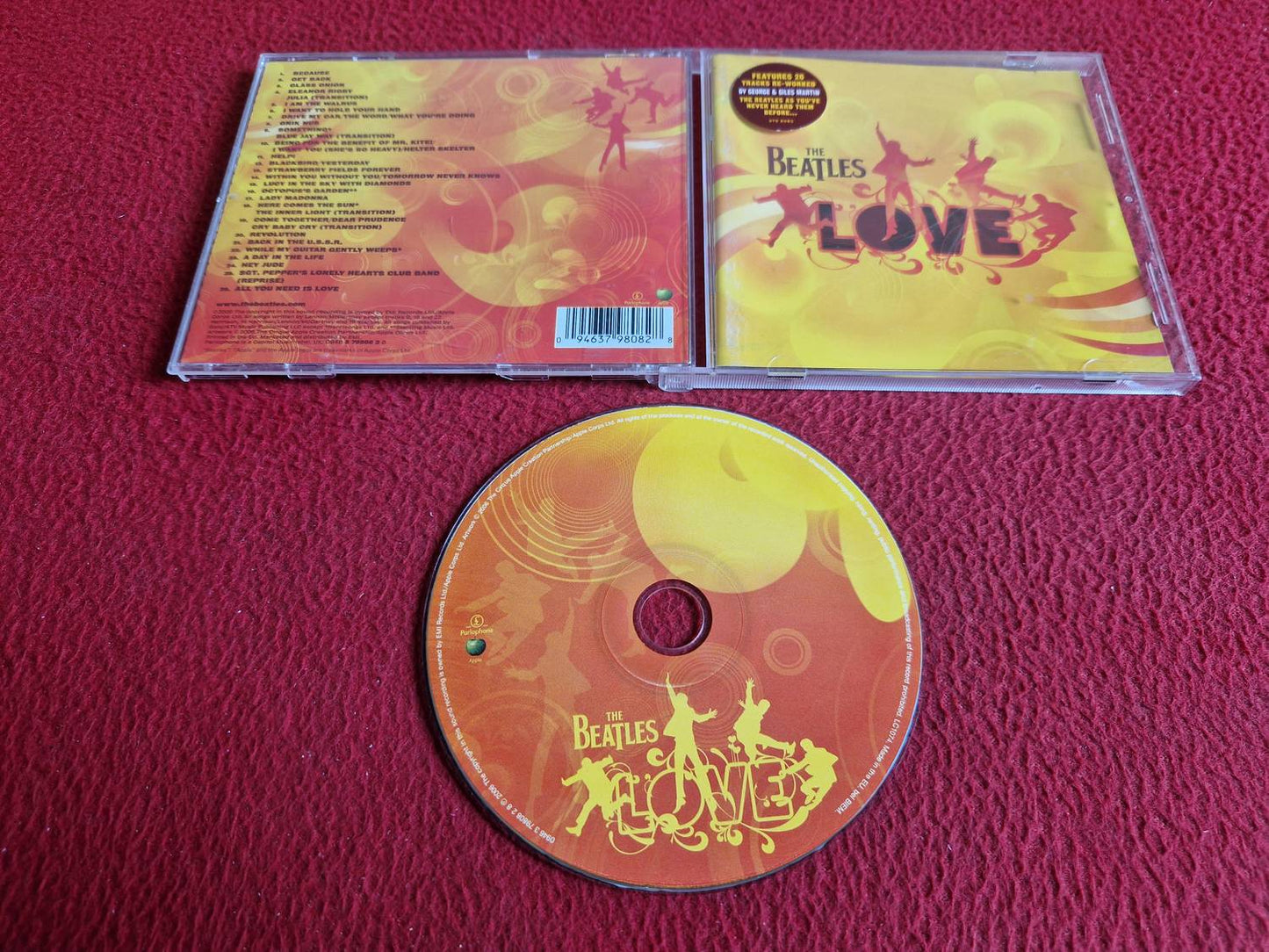 THE BEATLES LOVE CD