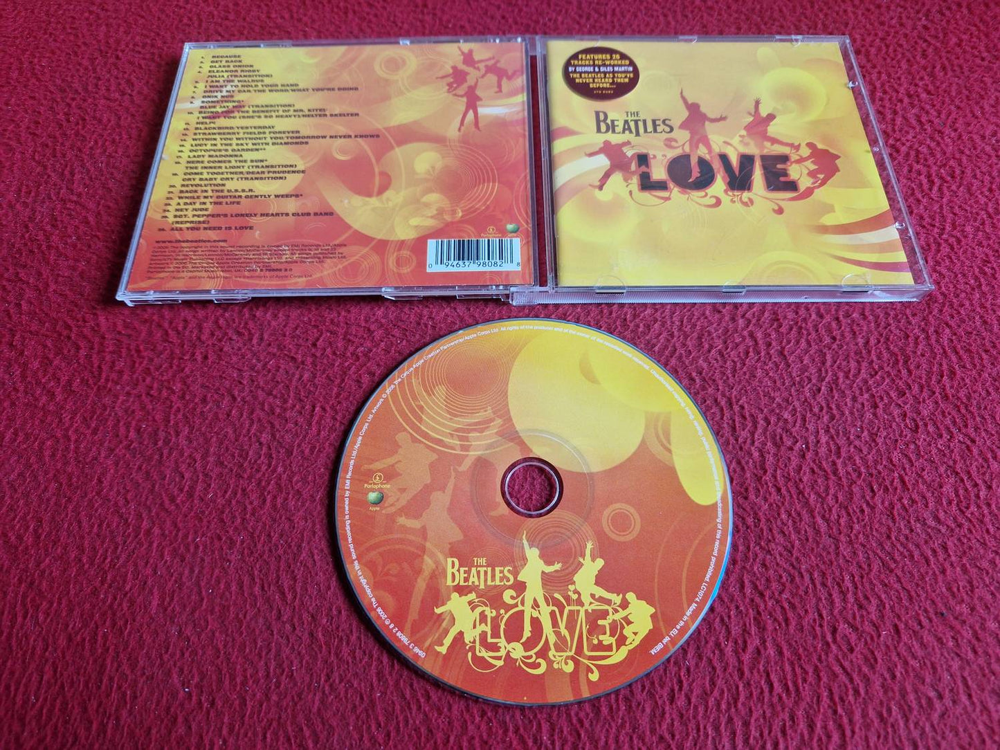 THE BEATLES LOVE CD