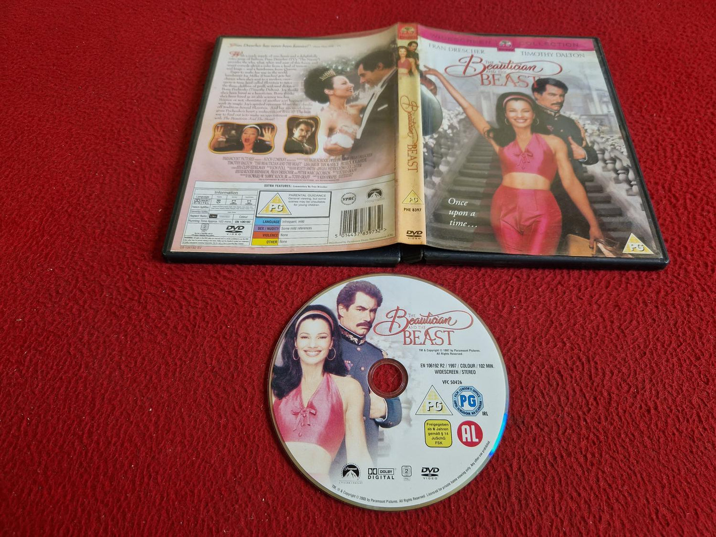 THE BEAUTICIAN AND THE BEAST DVD