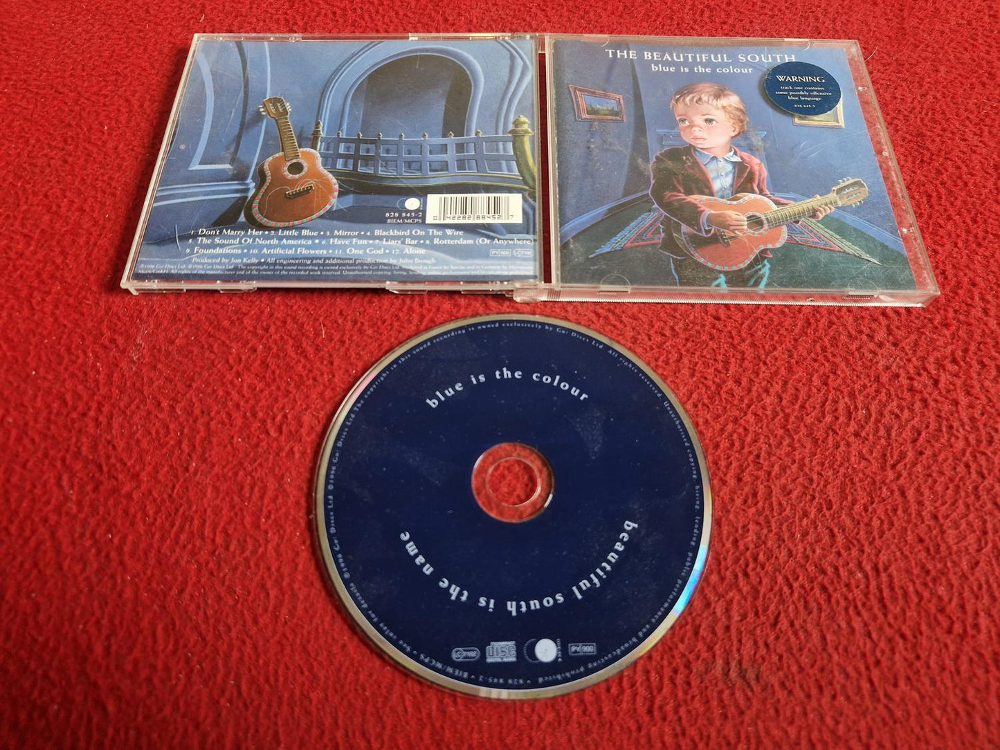 THE BEAUTIFUL SOUTH BLUE IS THE COLOUR CD