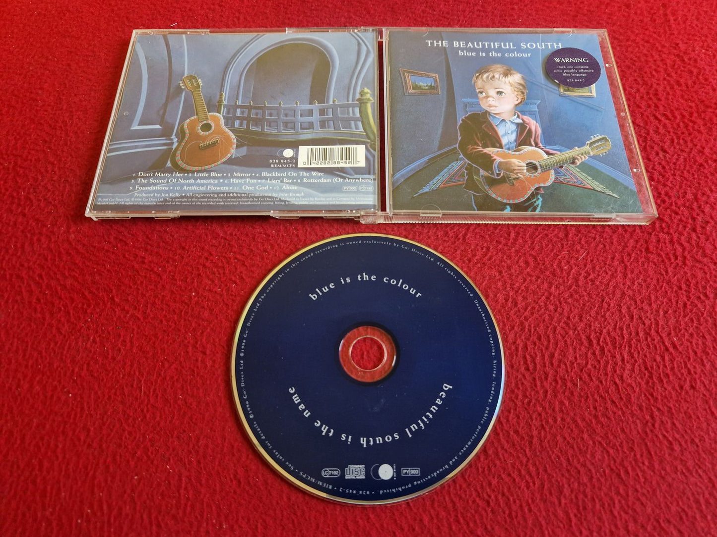 THE BEAUTIFUL SOUTH BLUE IS THE COLOUR CD