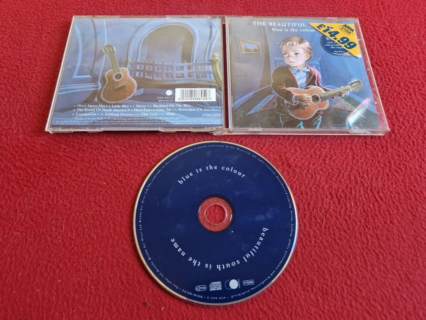 THE BEAUTIFUL SOUTH BLUE IS THE COLOUR CD