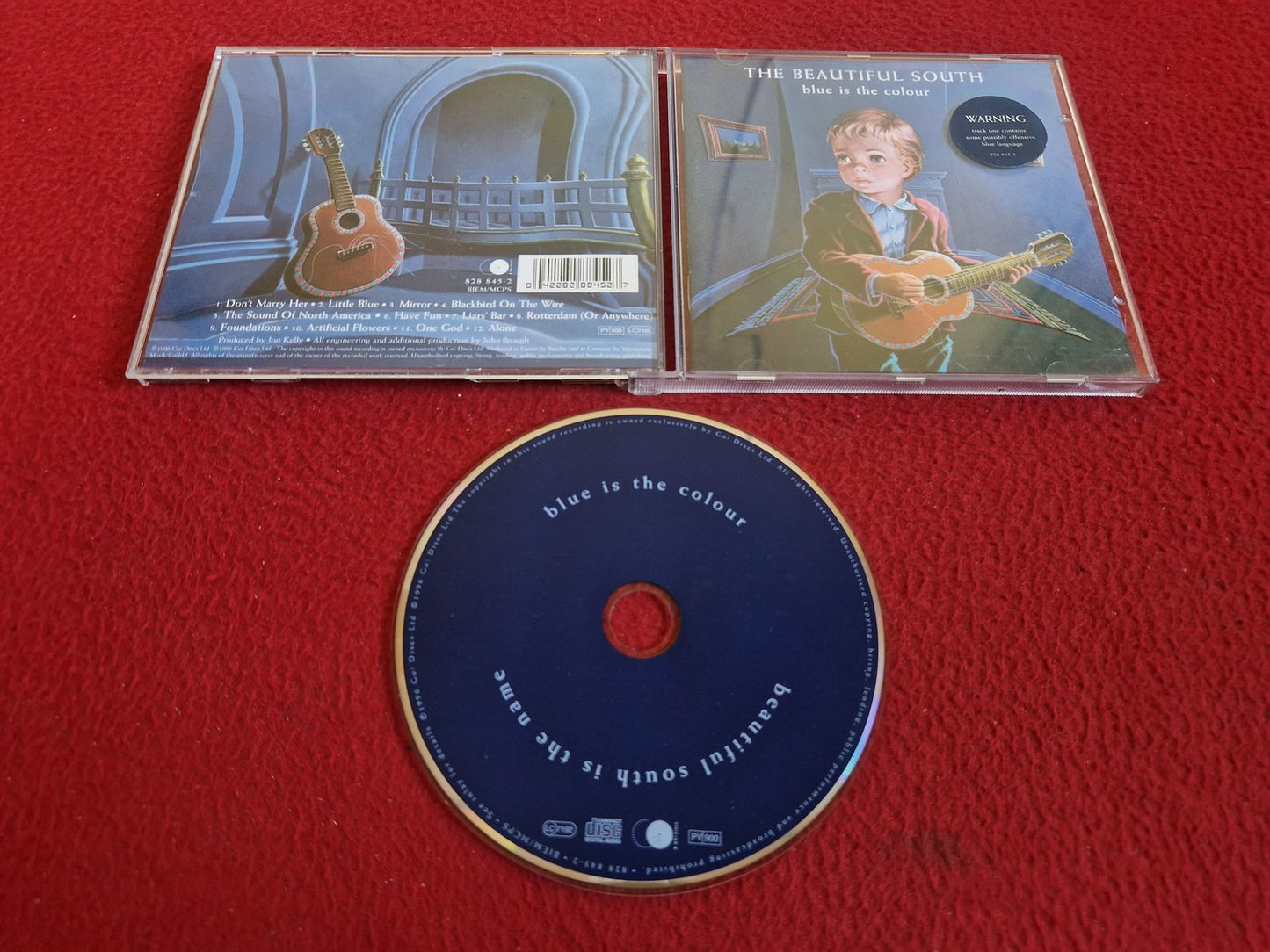 THE BEAUTIFUL SOUTH BLUE IS THE COLOUR CD
