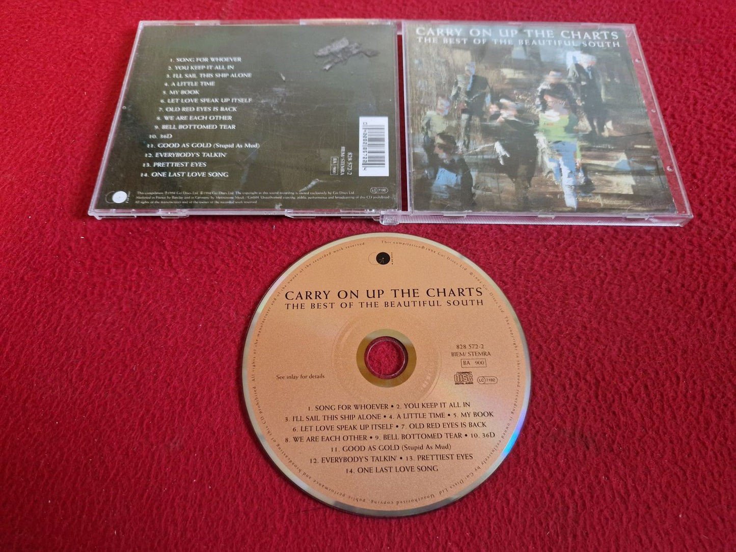 THE BEAUTIFUL SOUTH CARRY ON UP THE CHARTS THE BEST OF CD