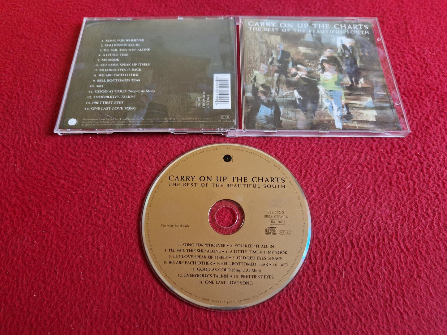 THE BEAUTIFUL SOUTH CARRY ON UP THE CHARTS THE BEST OF CD