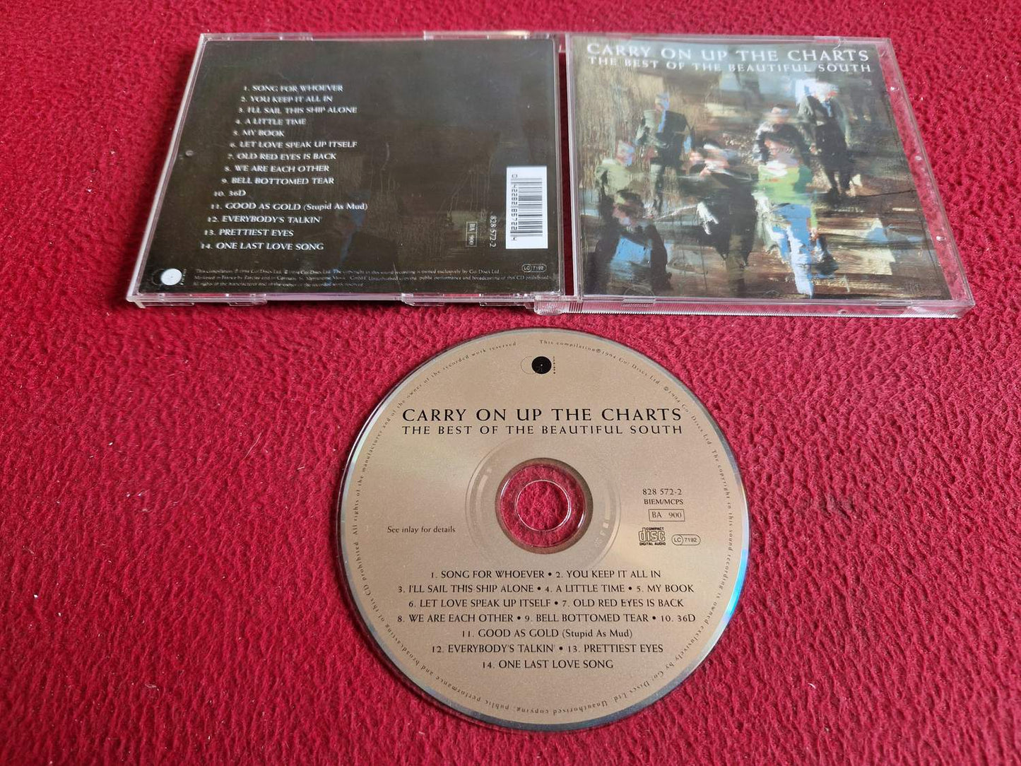 THE BEAUTIFUL SOUTH CARRY ON UP THE CHARTS THE BEST OF CD