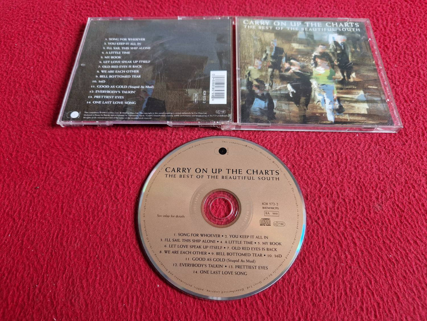 THE BEAUTIFUL SOUTH CARRY ON UP THE CHARTS THE BEST OF CD