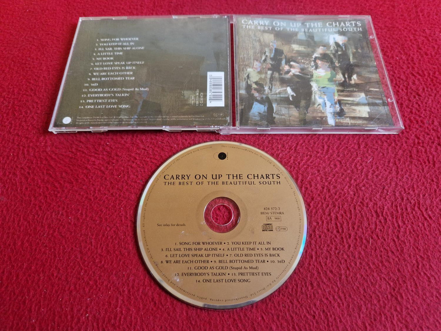 THE BEAUTIFUL SOUTH CARRY ON UP THE CHARTS THE BEST OF CD