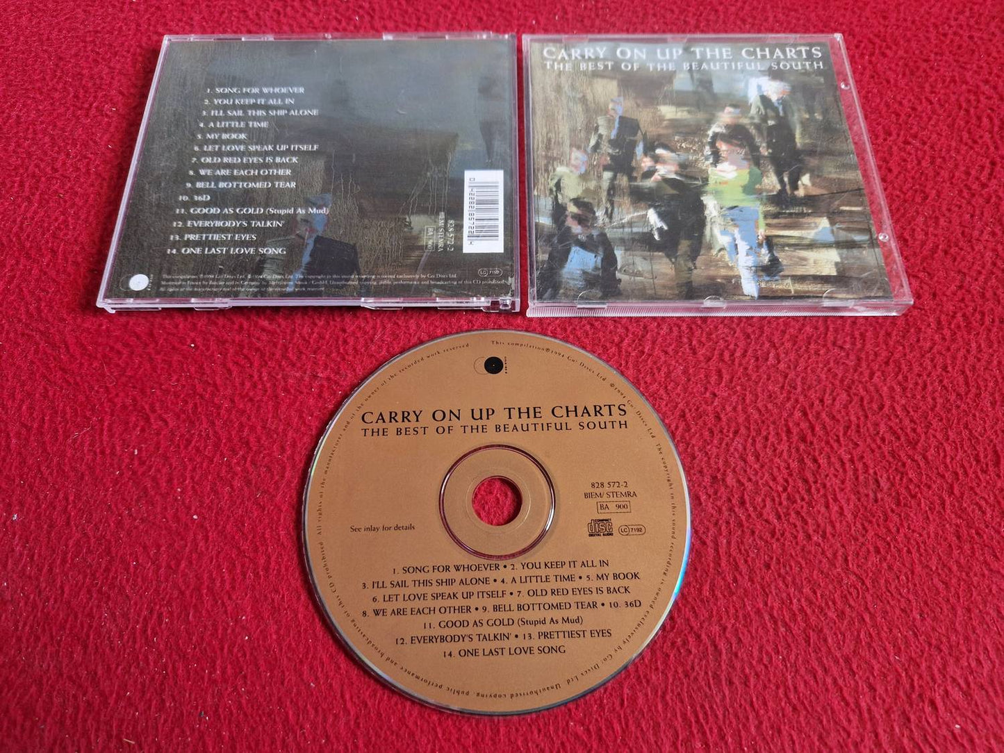 THE BEAUTIFUL SOUTH CARRY ON UP THE CHARTS THE BEST OF CD