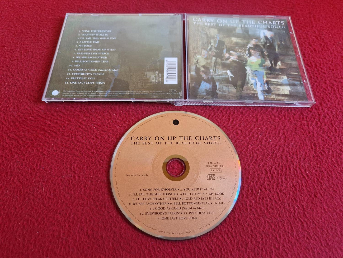 THE BEAUTIFUL SOUTH CARRY ON UP THE CHARTS THE BEST OF THE BEAUTIFUL SOUTH CD