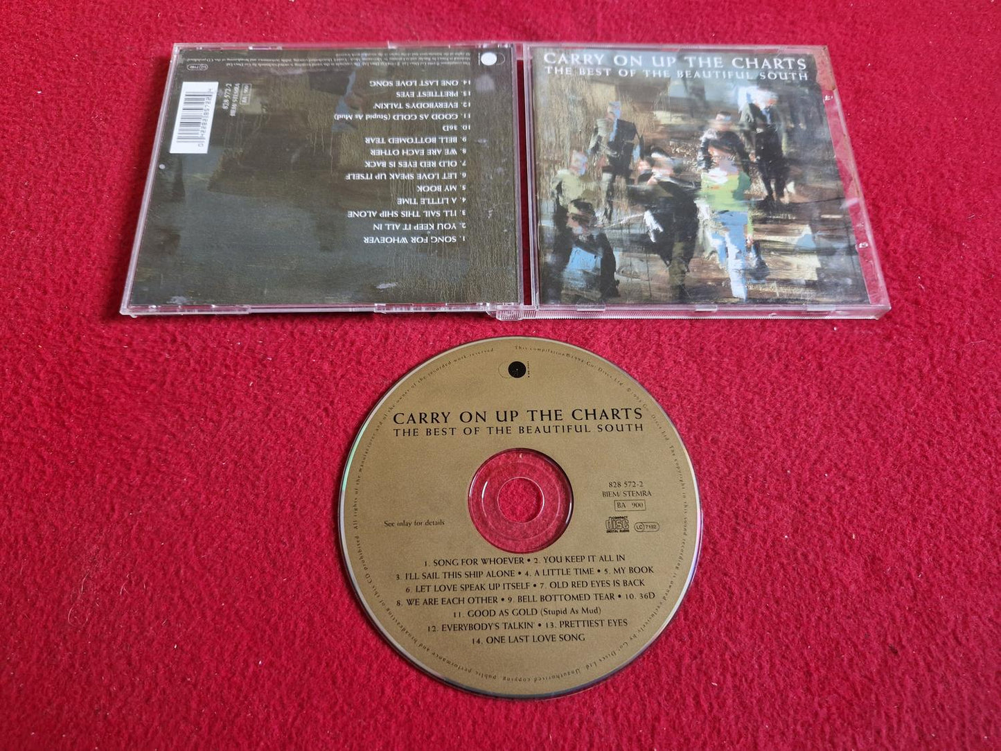 THE BEAUTIFUL SOUTH CARRY ON UP THE CHARTS THE BEST OF till CD