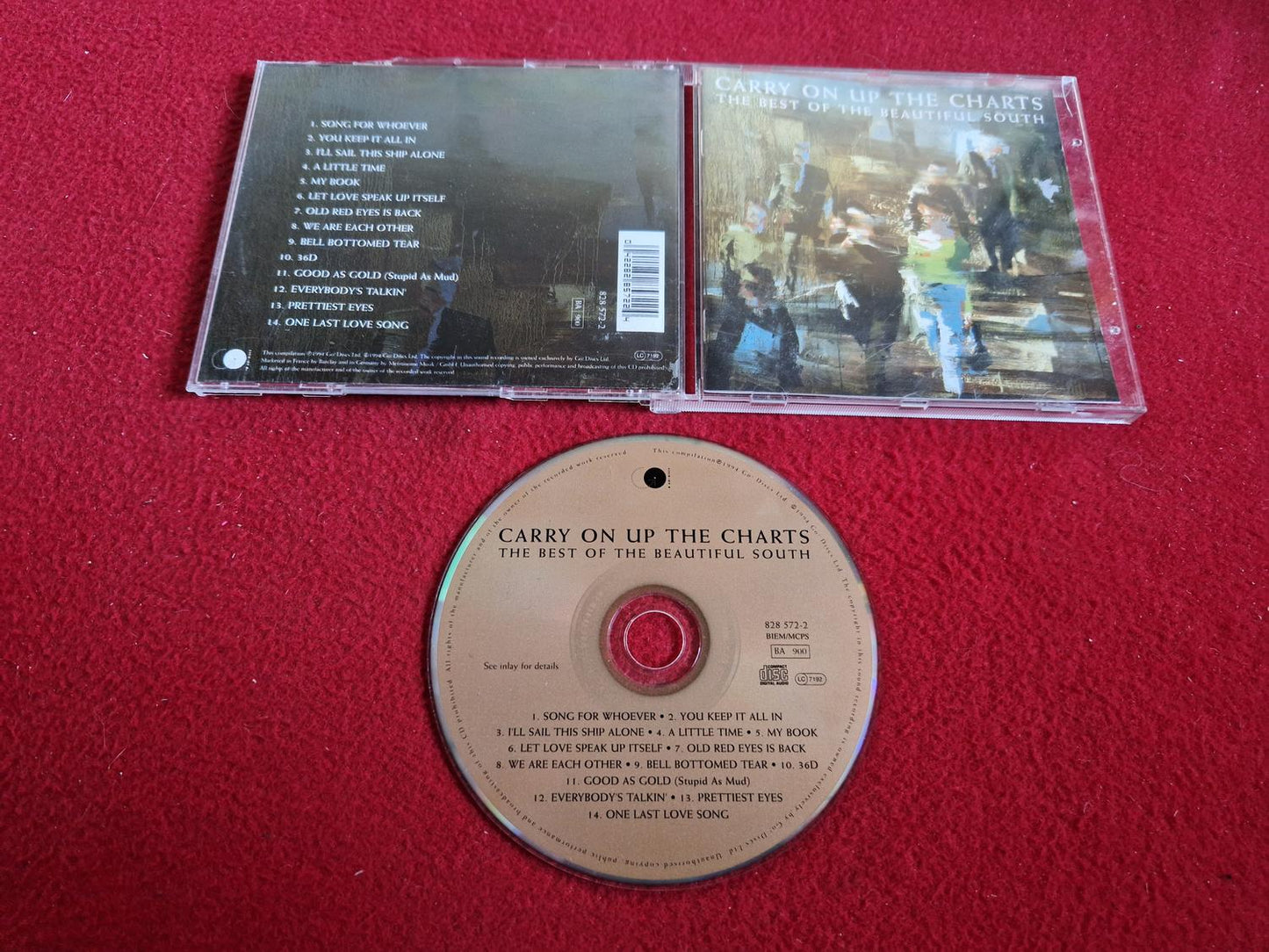 THE BEAUTIFUL SOUTH CARRY ON UP THE CHARTS THE BEST OF till CD