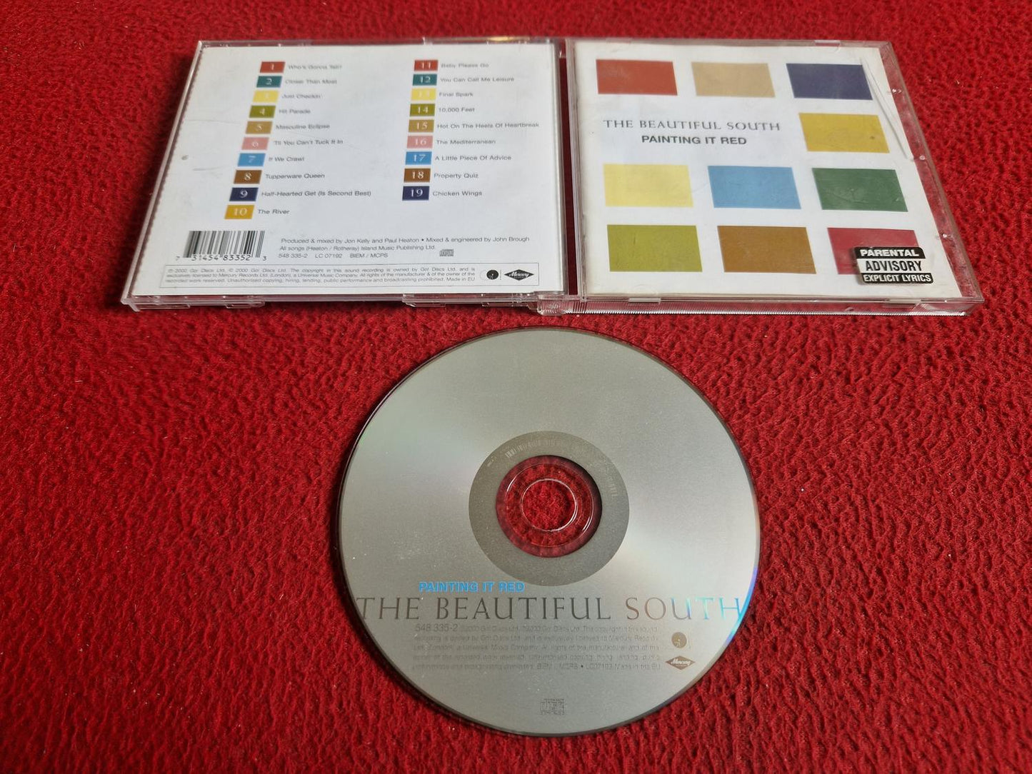 THE BEAUTIFUL SOUTH PAINTING IT RED CD