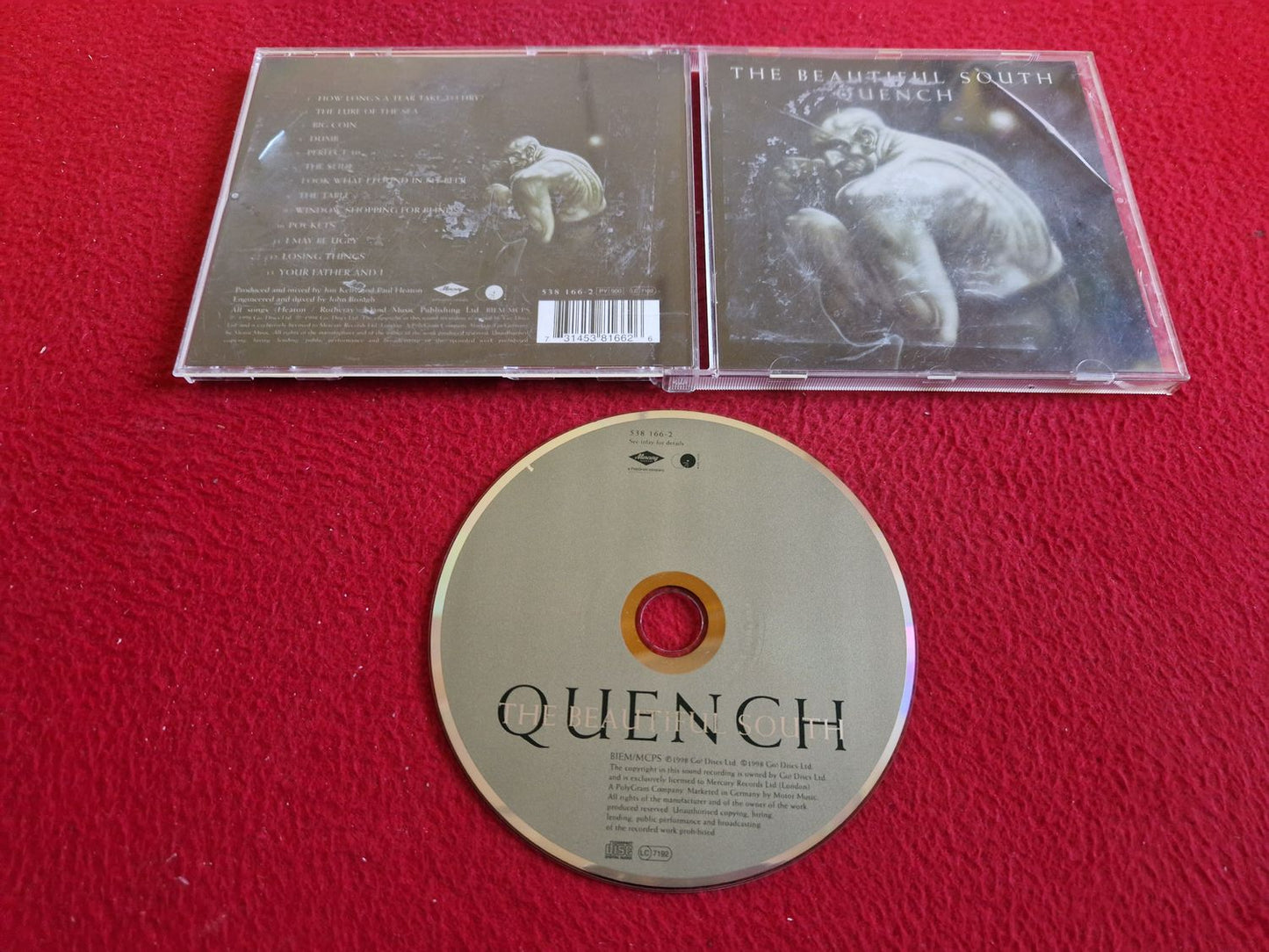 THE BEAUTIFUL SOUTH QUENCH CD