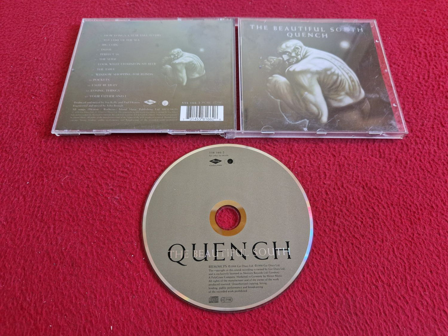 THE BEAUTIFUL SOUTH QUENCH CD