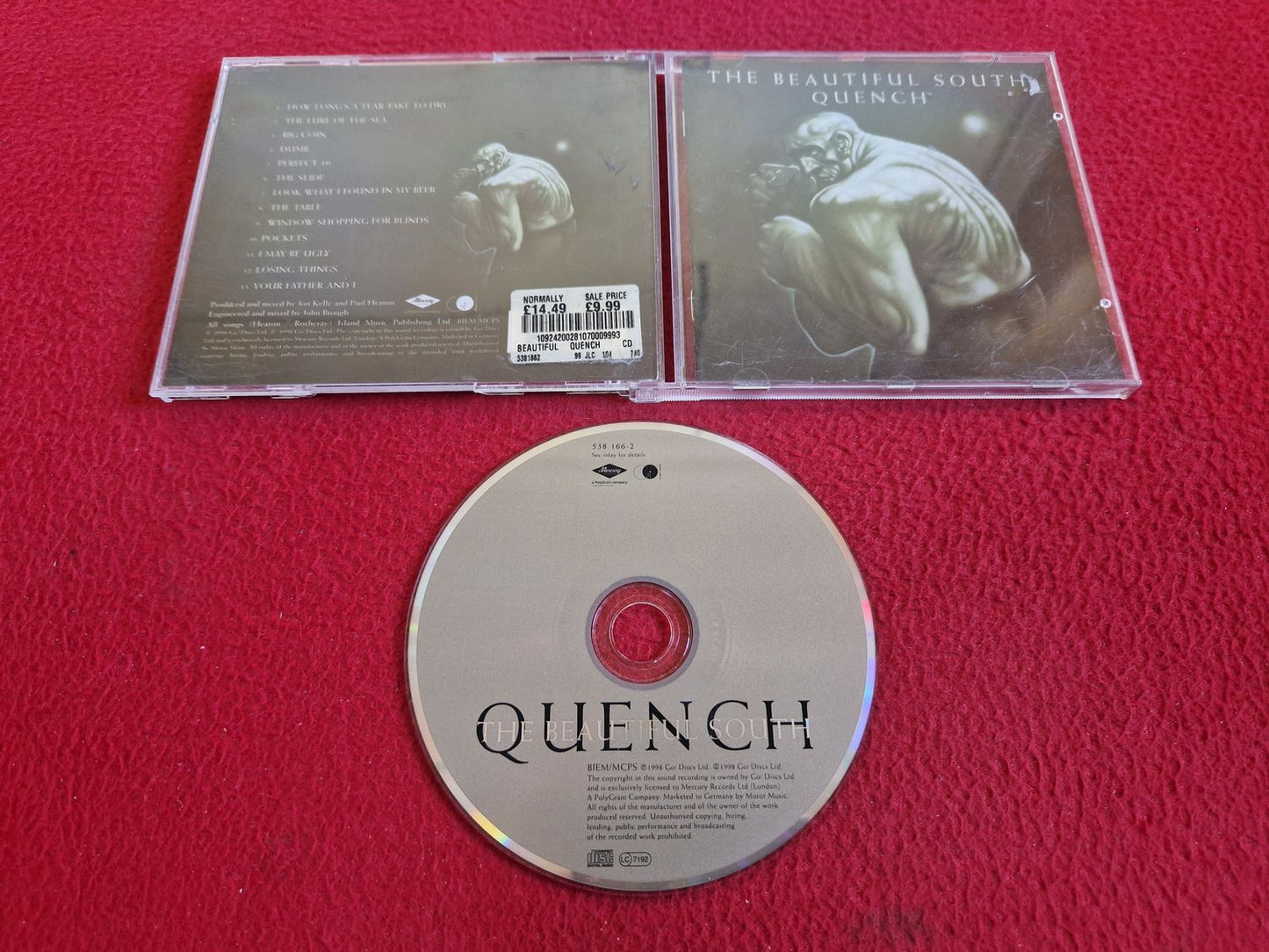 THE BEAUTIFUL SOUTH QUENCH CD