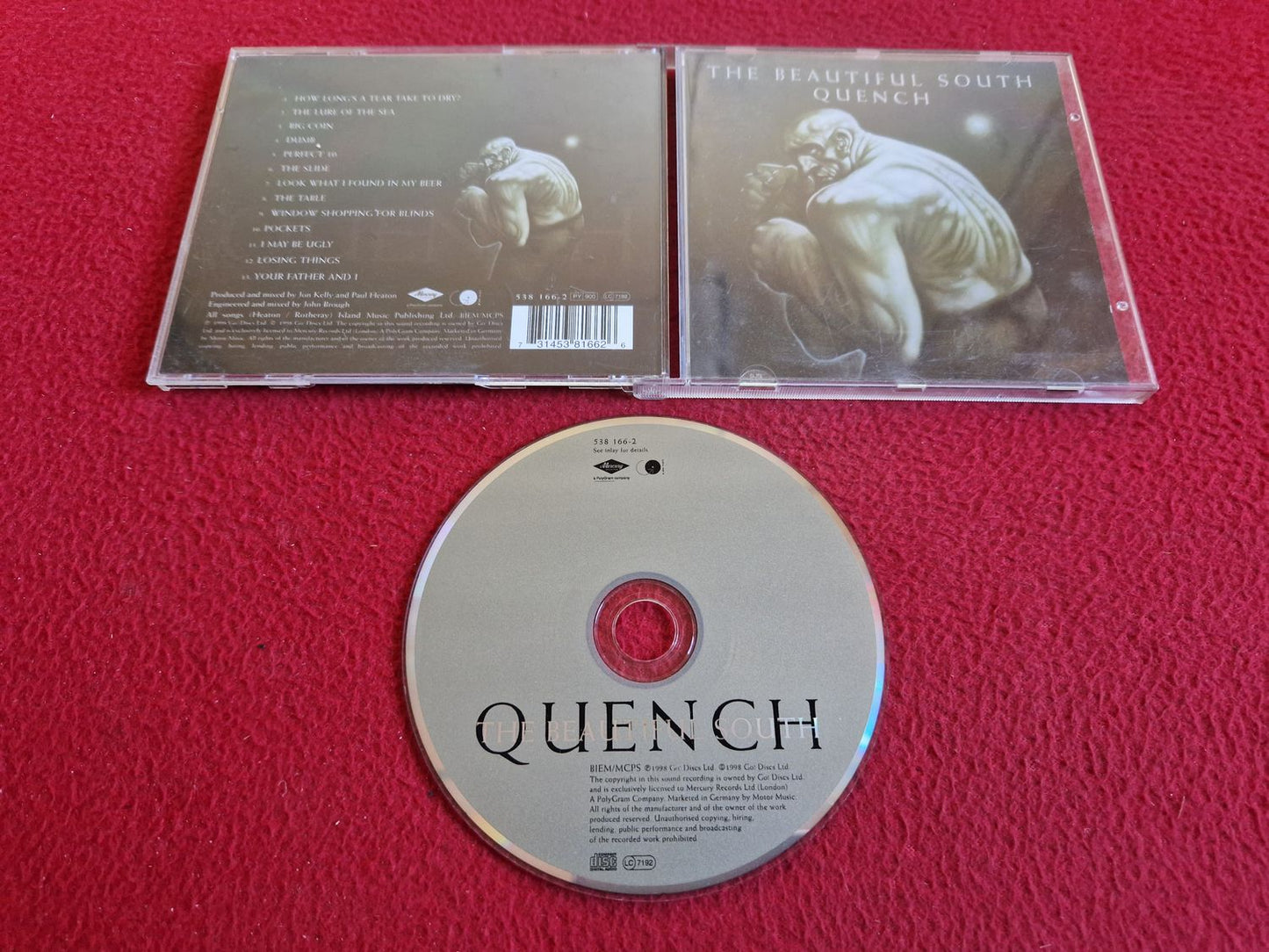 THE BEAUTIFUL SOUTH QUENCH CD