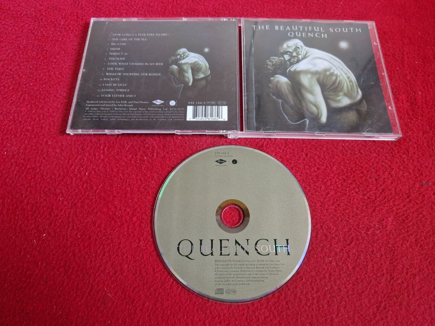 THE BEAUTIFUL SOUTH QUENCH CD