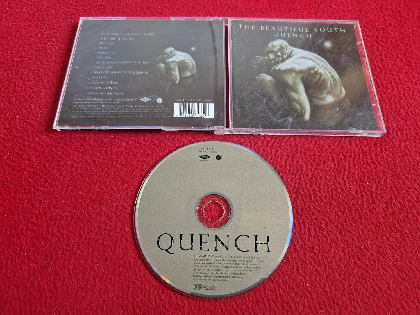 THE BEAUTIFUL SOUTH QUENCH CD