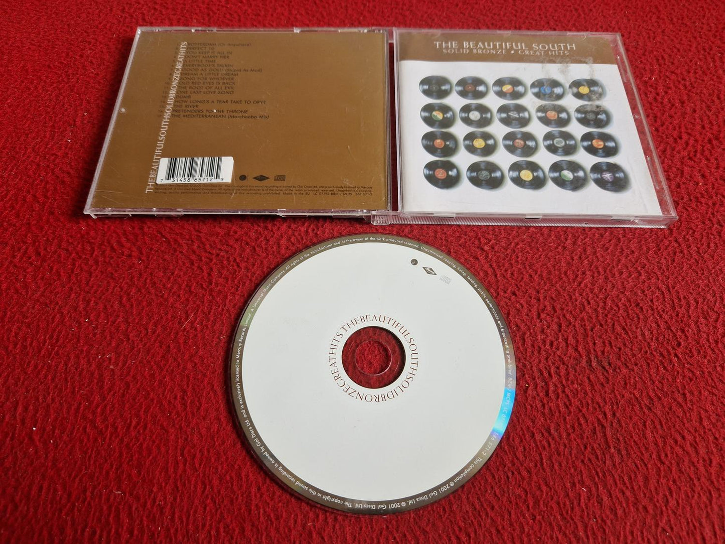 THE BEAUTIFUL SOUTH SOLID BRONZE GREAT HITS CD
