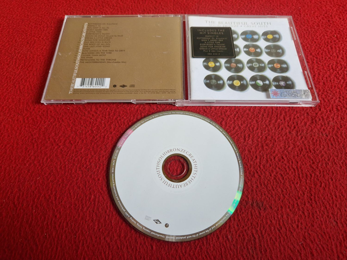 THE BEAUTIFUL SOUTH SOLID BRONZE GREAT HITS CD
