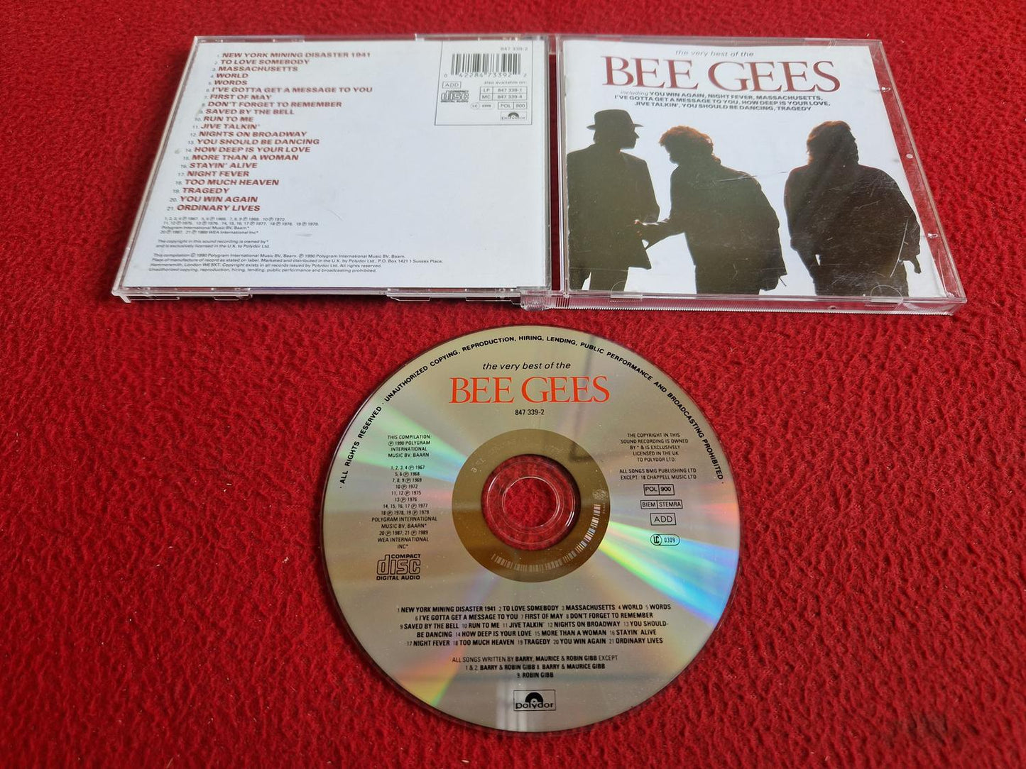 THE BEE GEES THE VERY BEST OF CD