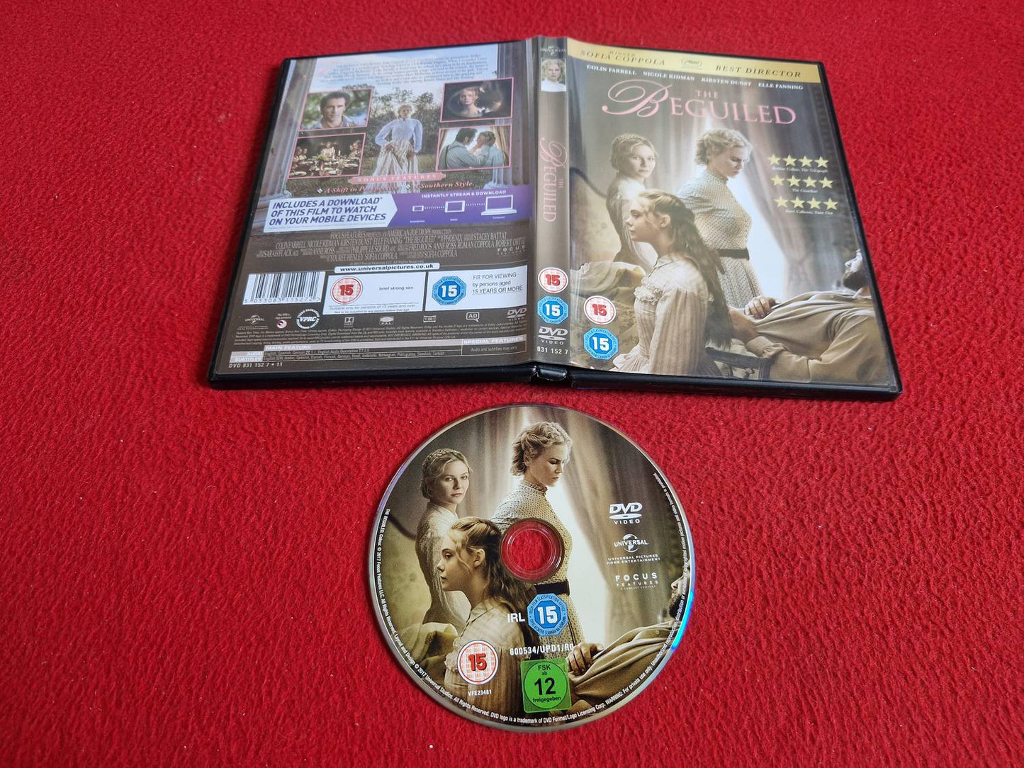 THE BEGUILED DVD