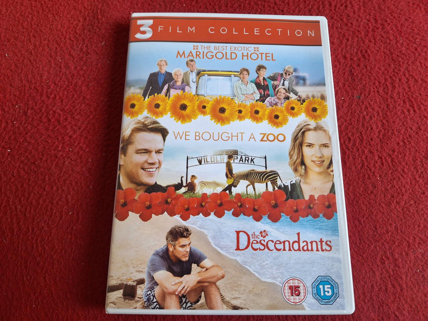 THE BEST EXOTIC MARIGOLD HOTEL / WE BOUGHT A ZOO / THE DESCENDANTS BOX DVD