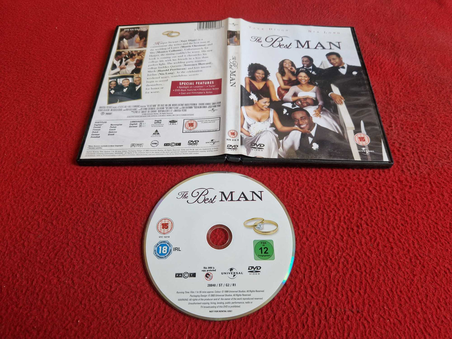 THE BEST MAN DVD