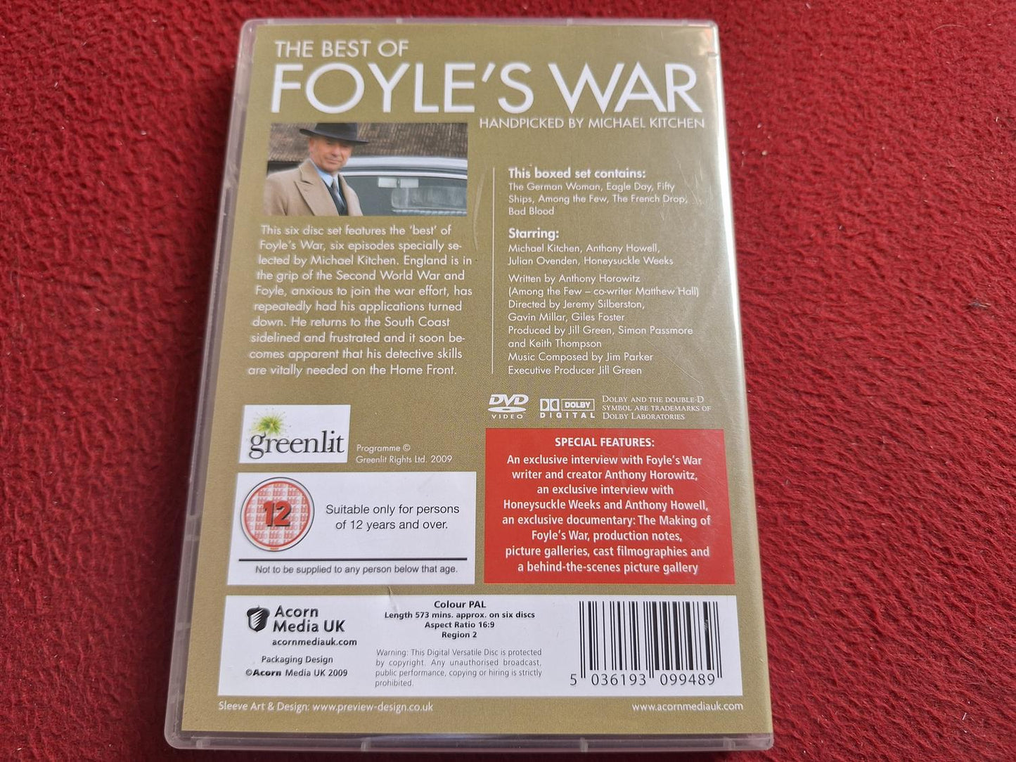 THE BEST OF FOYLE'S WAR BOX DVD