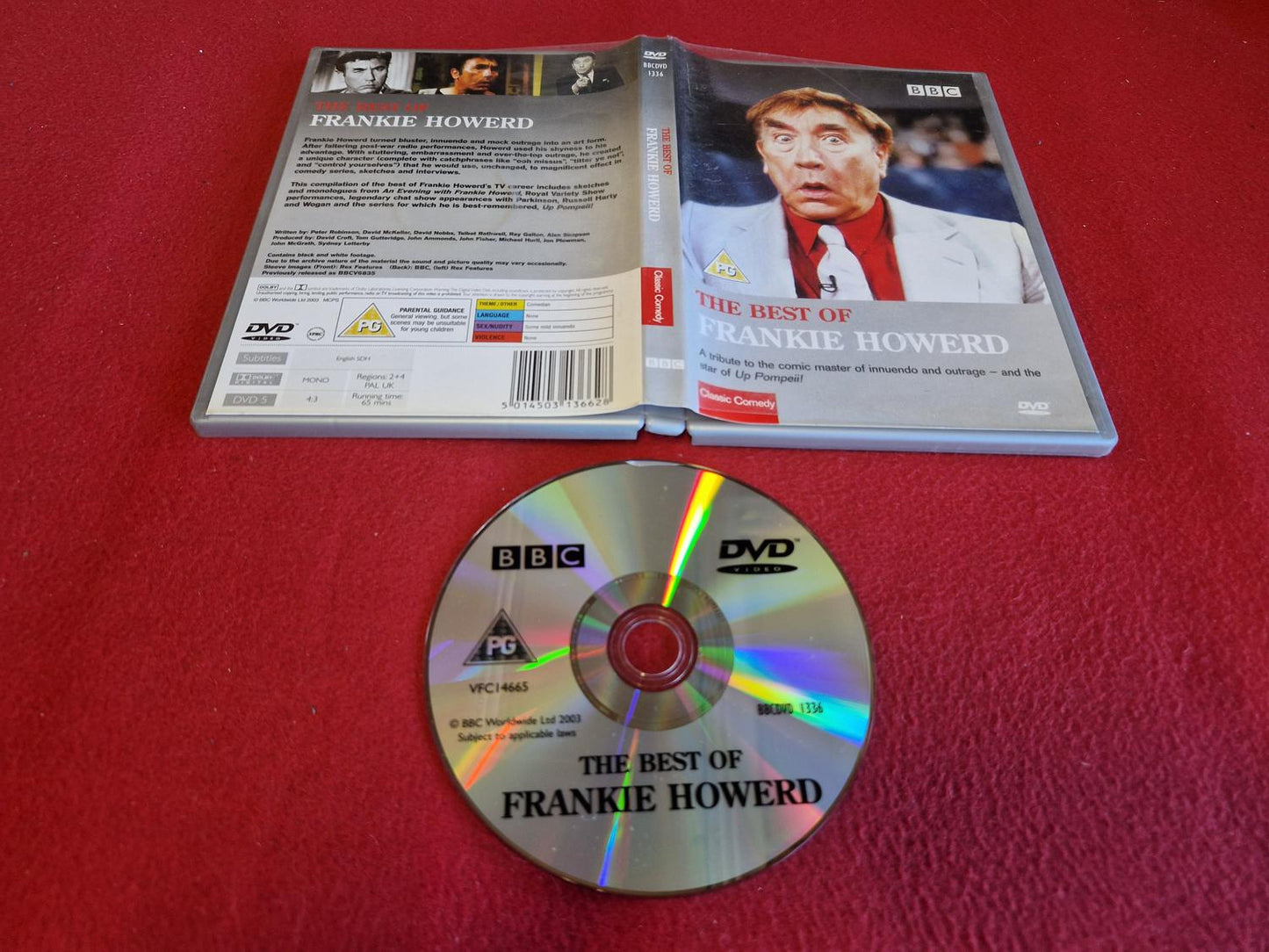 THE BEST OF FRANKIE HOWERD till DVD