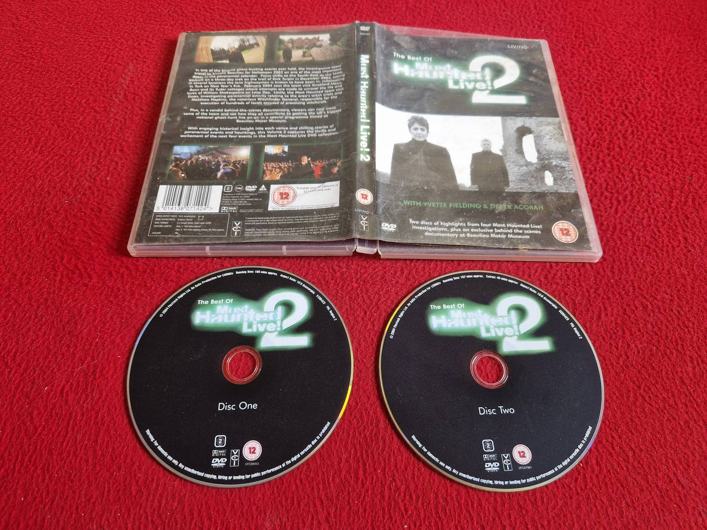 THE BEST OF MOST HAUNTED LIVE 2 DVD