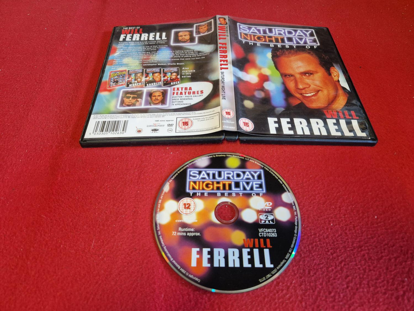 THE BEST OF WILL FERRELL SATURDAY NIGHT LIVE till DVD