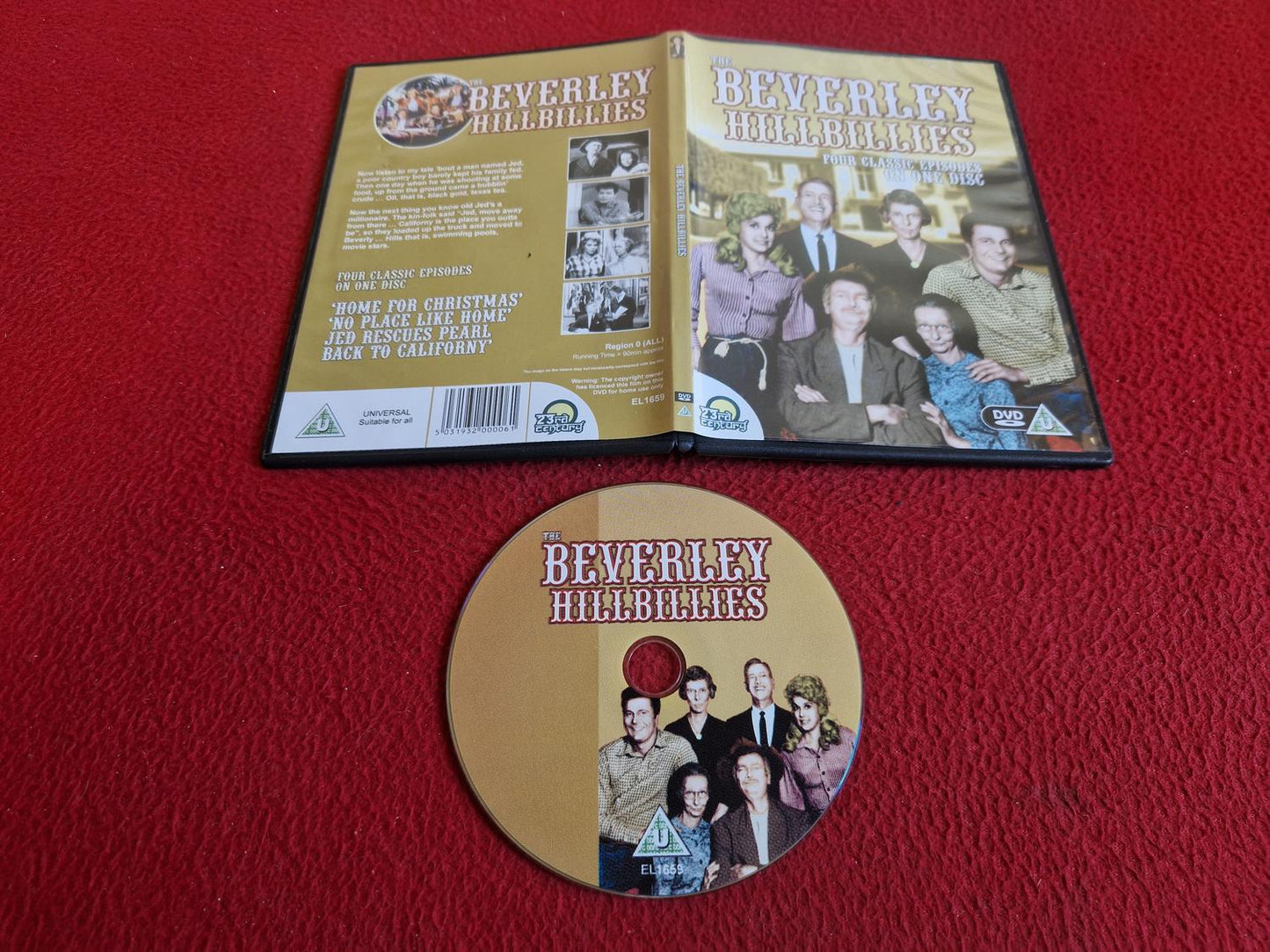 THE BEVERLEY HILLBILLIES - HOME FOR CHRISTMAS / NO PLACE LIKE HOME mfl DVD