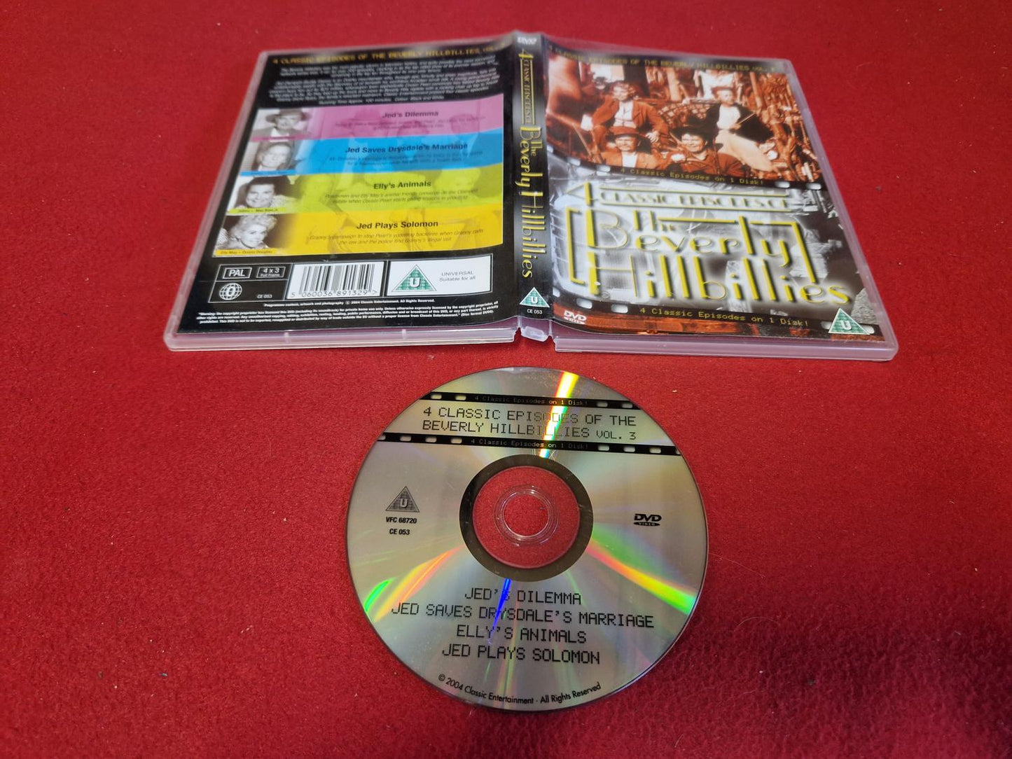 THE BEVERLY HILLBILLIES JED'S DILEMMA / ELLY'S ANIMALS mfl till DVD
