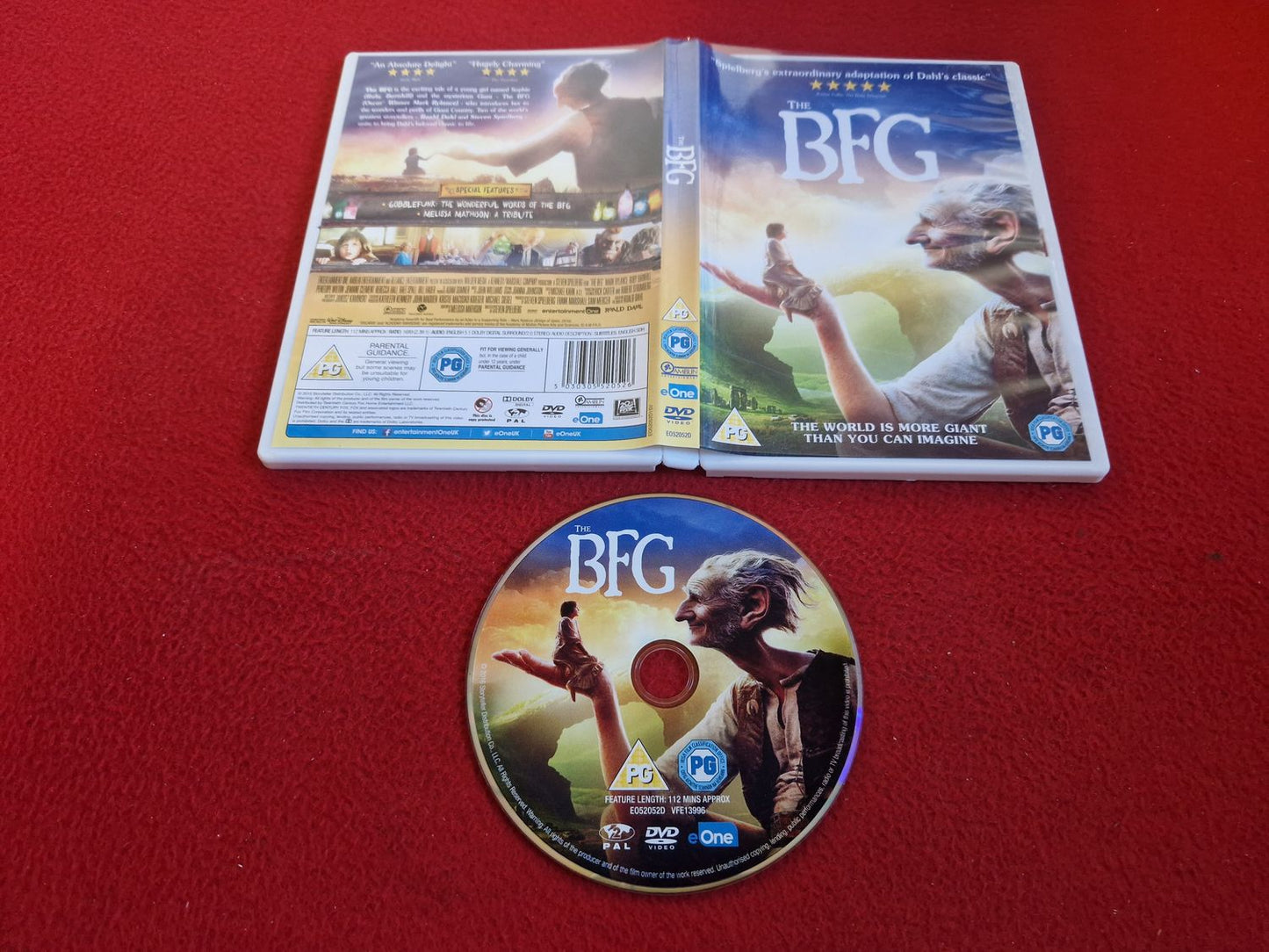 THE BFG DVD