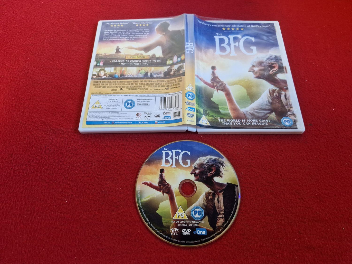 THE BFG DVD