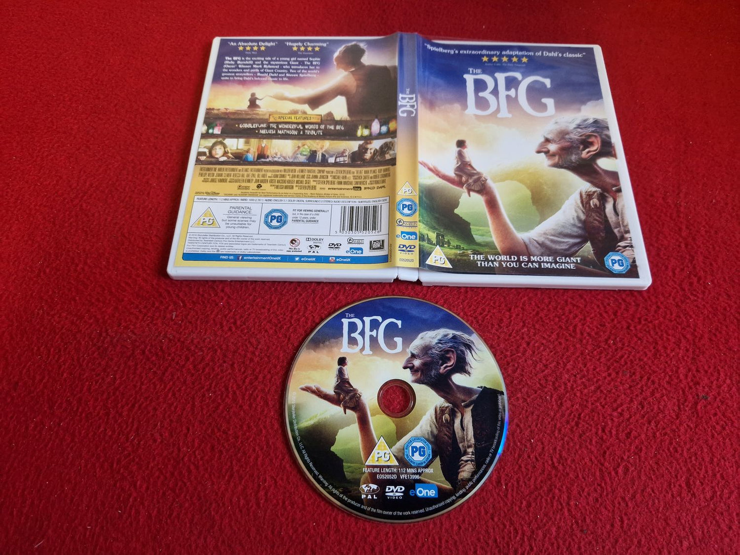 THE BFG DVD
