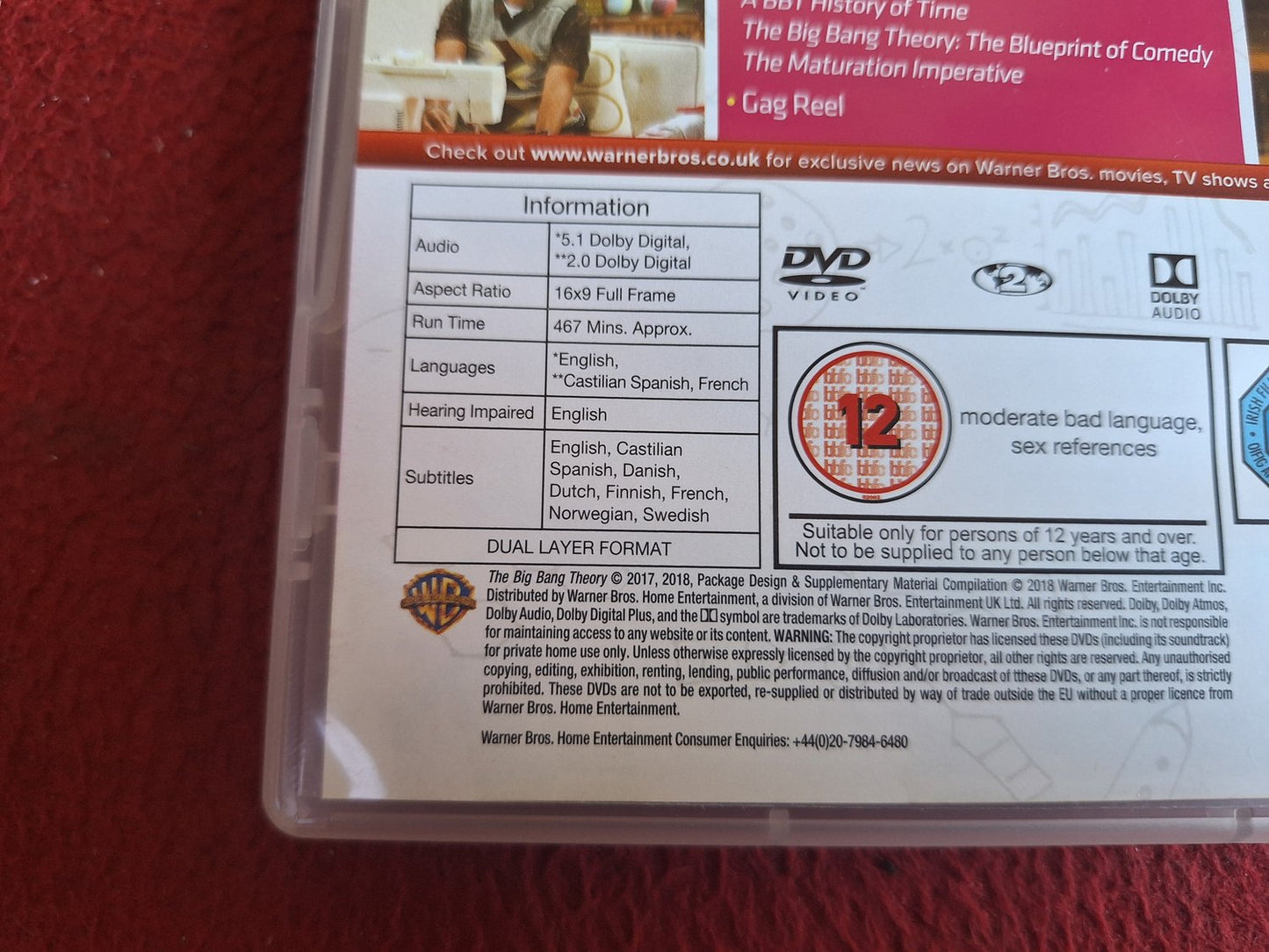 THE BIG BANG THEORY SEASON 11 DVD