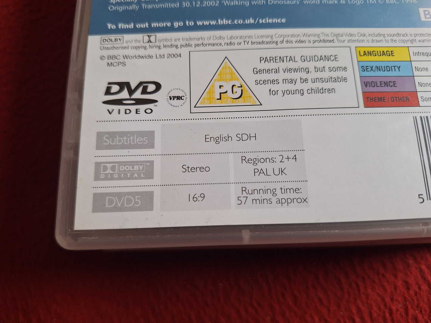 THE BIG DINOSAUR BOX DVD