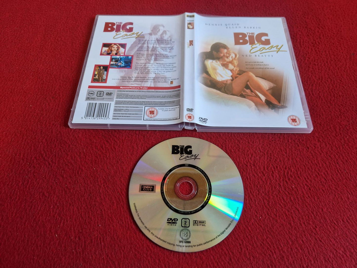 THE BIG EASY DVD
