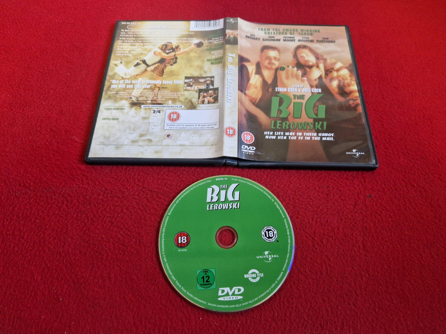 THE BIG LEBOWSKI DVD