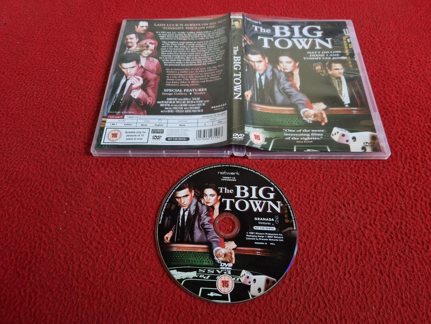THE BIG TOWN DVD