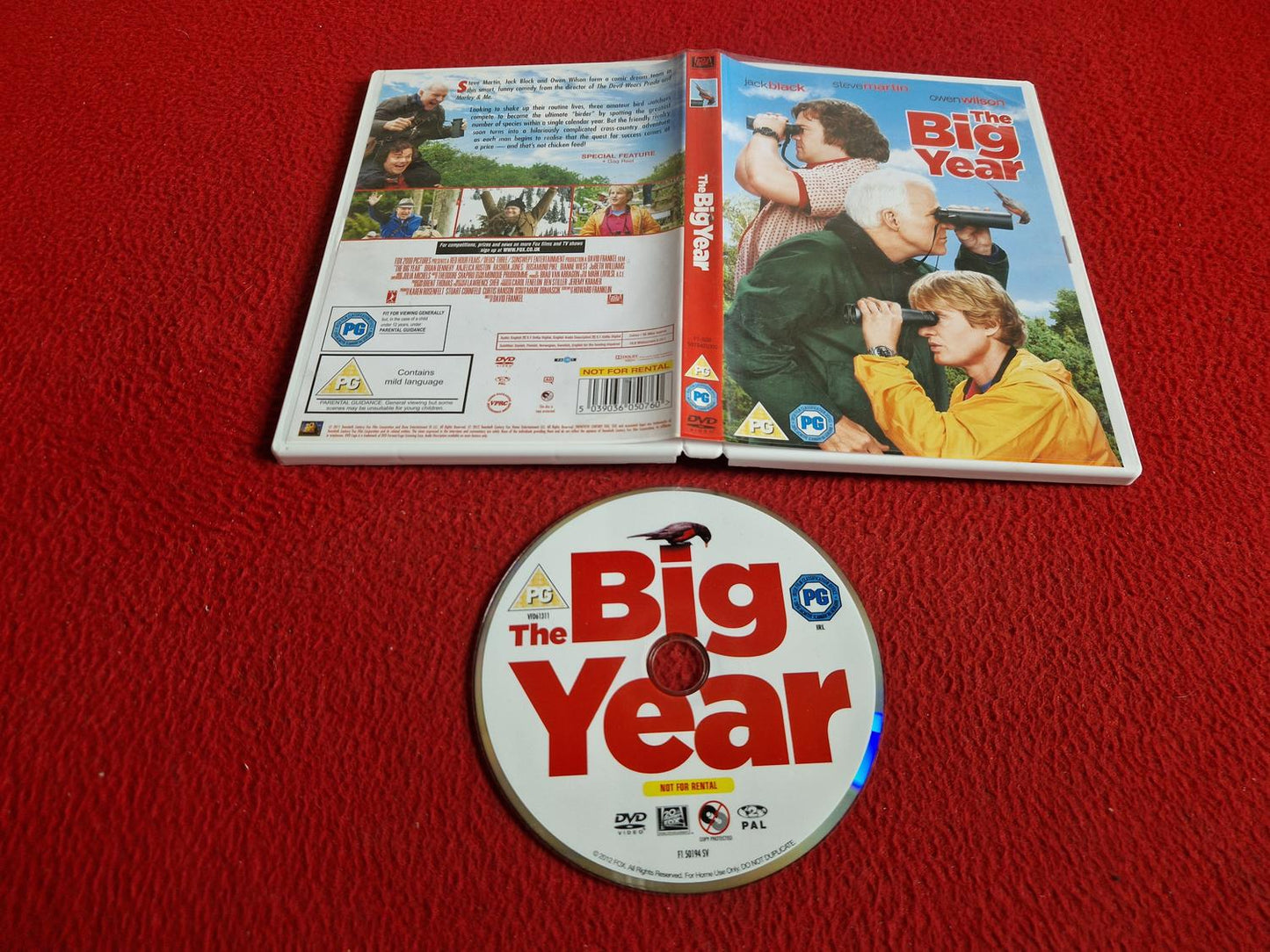 THE BIG YEAR DVD