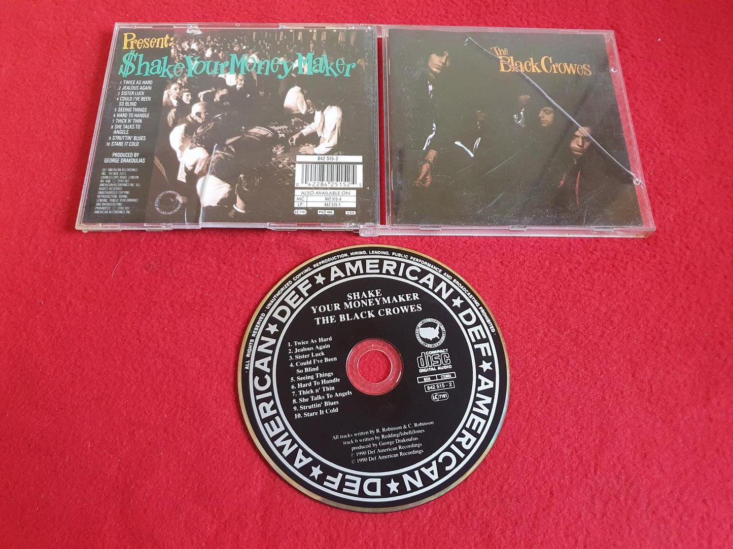 THE BLACK CROWES SHAKE YOUR MONEYMAKER till CD